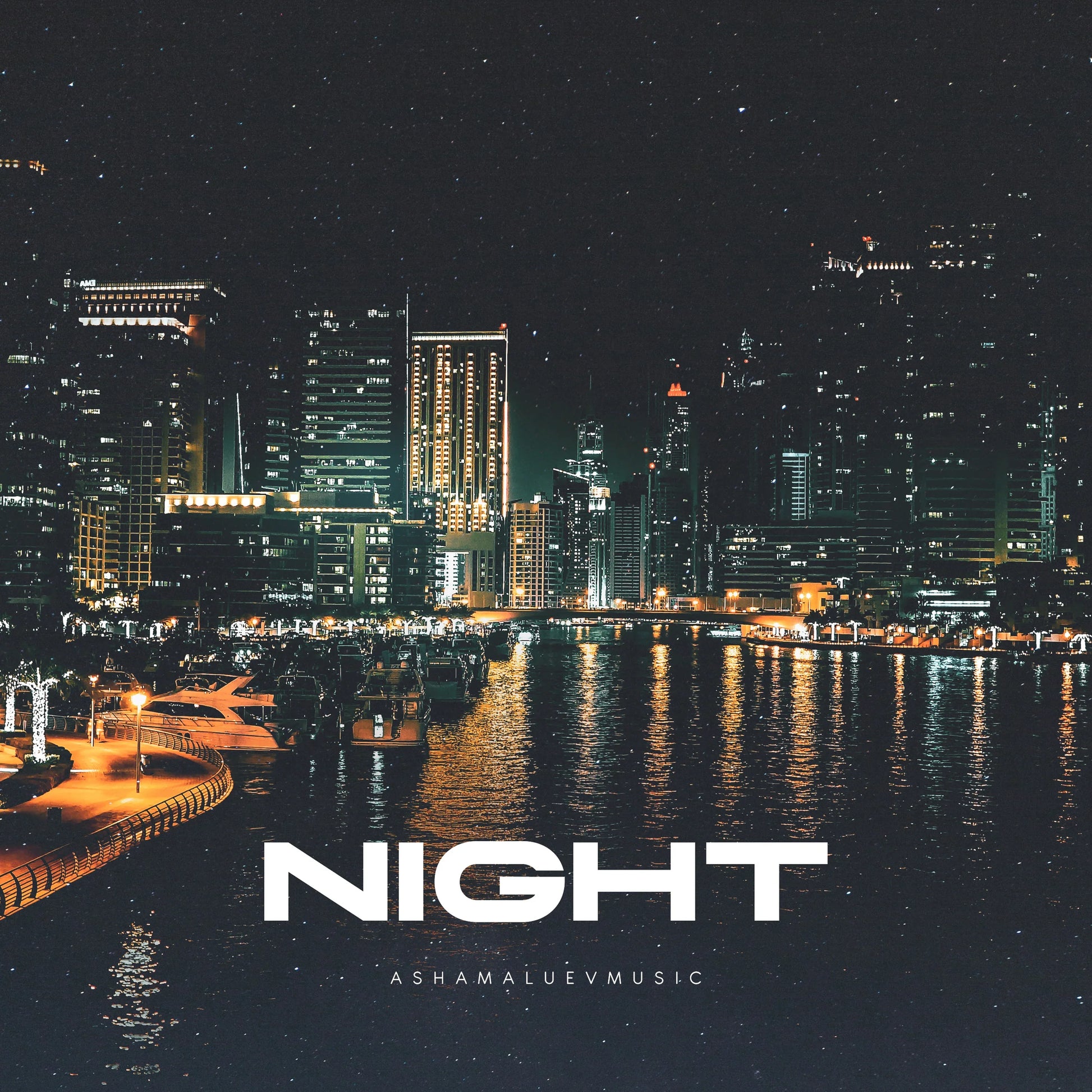 Cover track 'Night' by AShamaluevMusic. This background music is available for licensing and can be used in various creative projects.