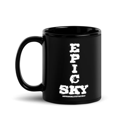 Epic Sky Black Mug