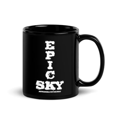 Epic Sky Black Mug