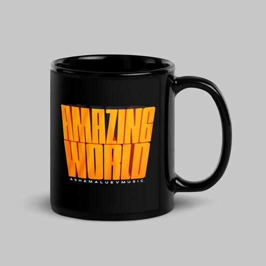 Amazing World Black Mug IV