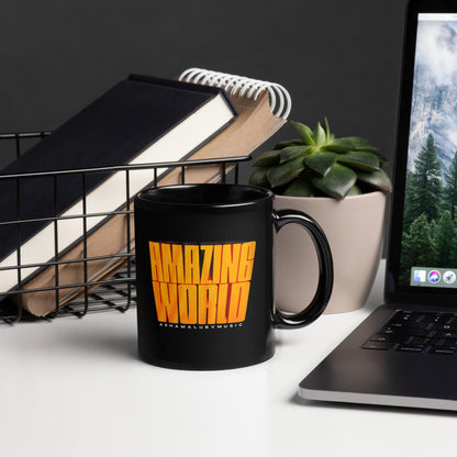 Amazing World Black Mug IV