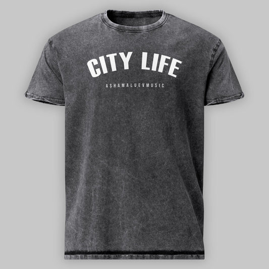 City Life Denim T-Shirt