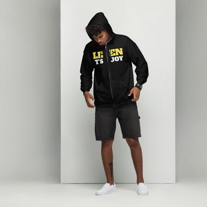 Let's Enjoy Unisex Zip Hoodie