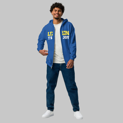Let's Enjoy Unisex Zip Hoodie
