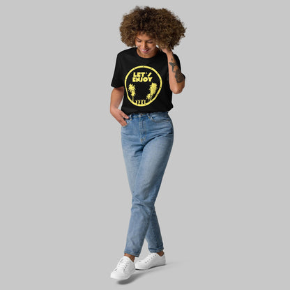 Let's Enjoy Unisex Organic Cotton T-shirt