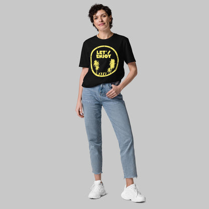 Let's Enjoy Unisex Organic Cotton T-shirt