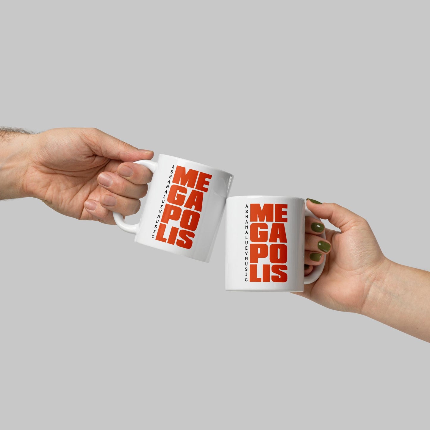 Megapolis White Mug