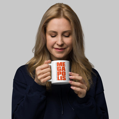 Megapolis White Mug