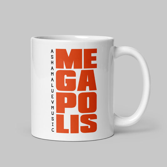 Megapolis White Mug