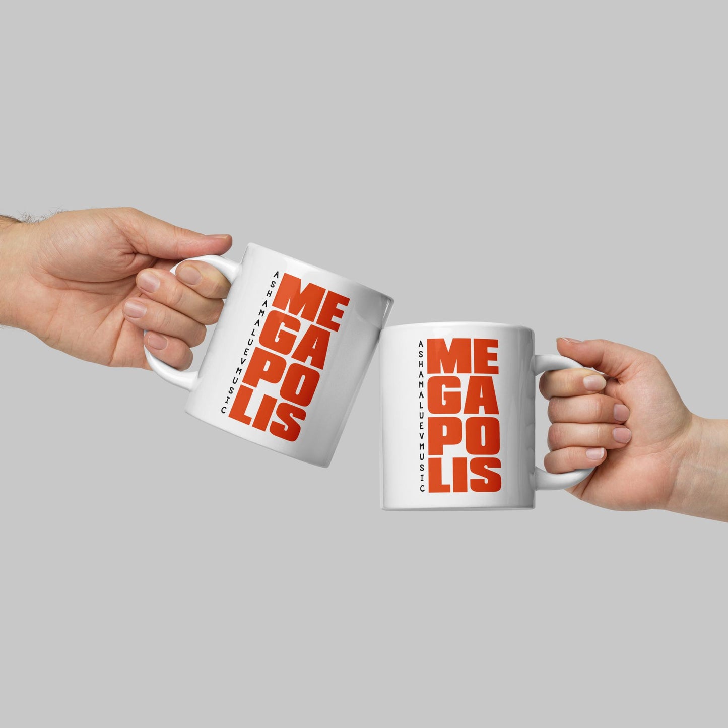 Megapolis White Mug