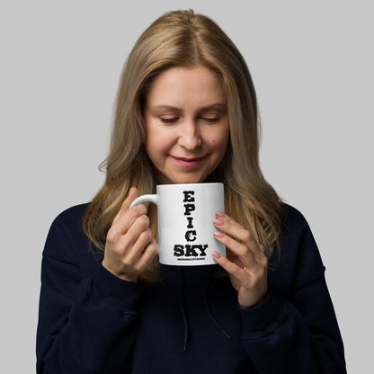 Epic Sky White Mug