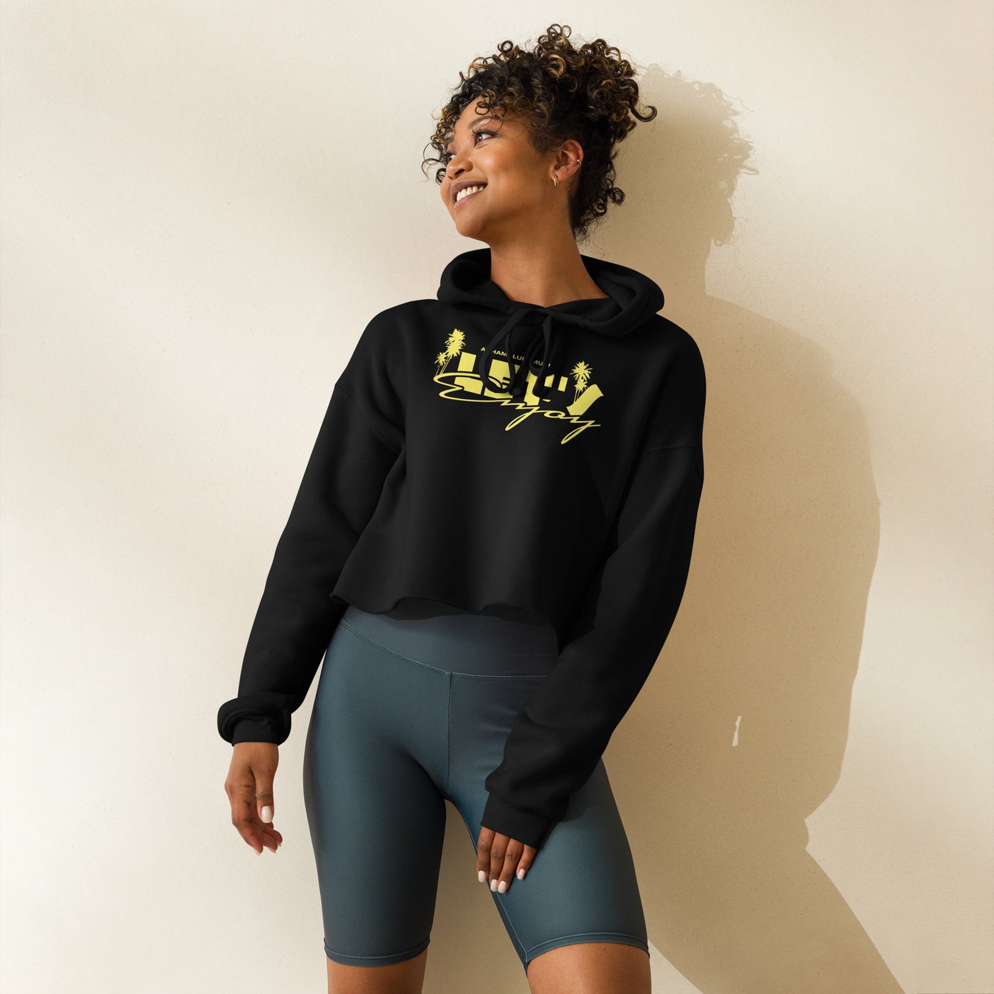 Let's Enjoy Women's Crop Hoodie