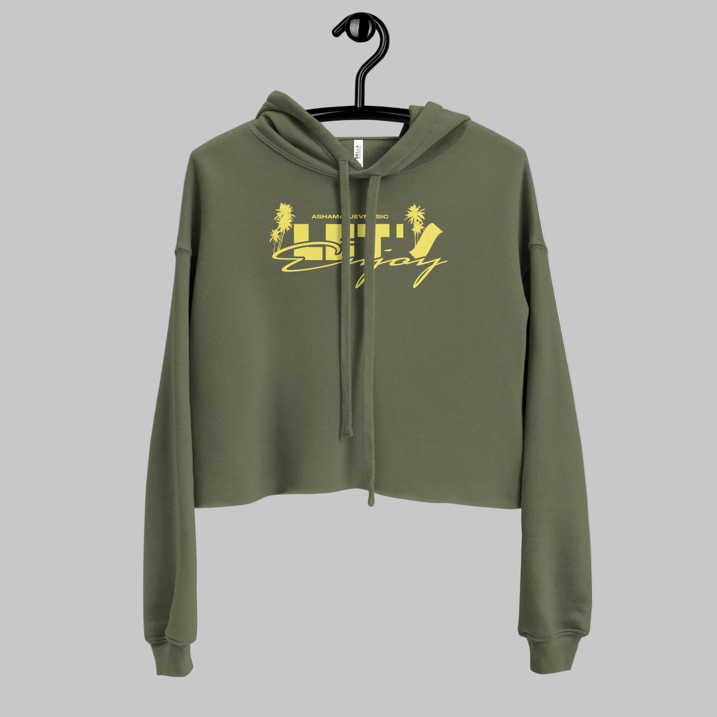 Let's Enjoy Women's Crop Hoodie
