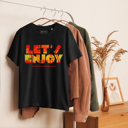 Women’s Organic T-shirt 'Let's Enjoy' II