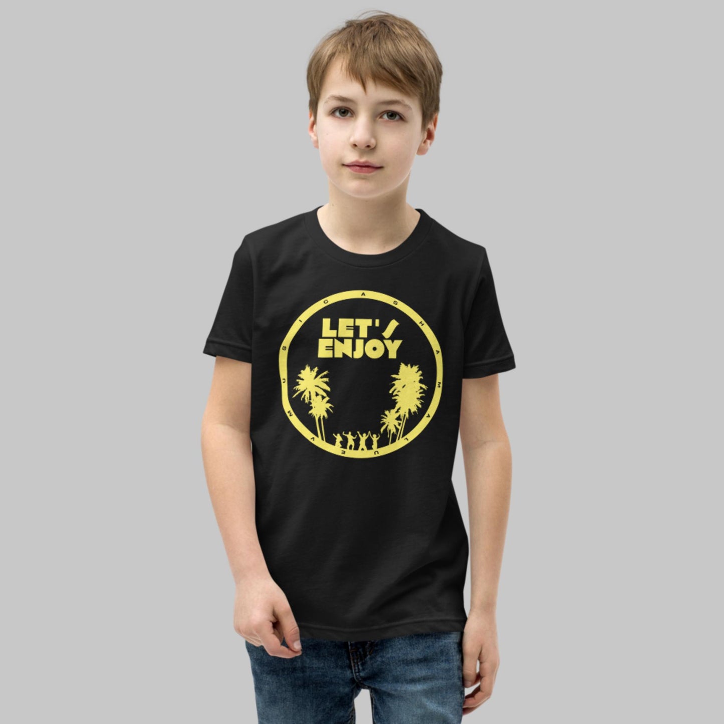 Youth T-shirt 'Let's Enjoy'