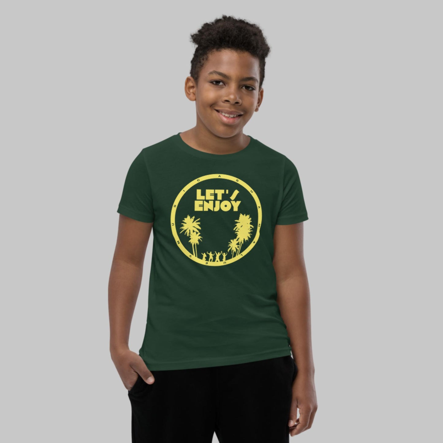 Youth T-shirt 'Let's Enjoy'