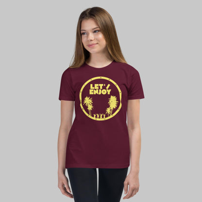 Youth T-shirt 'Let's Enjoy'