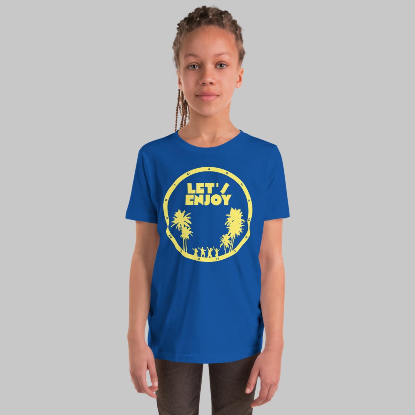 Youth T-shirt 'Let's Enjoy'