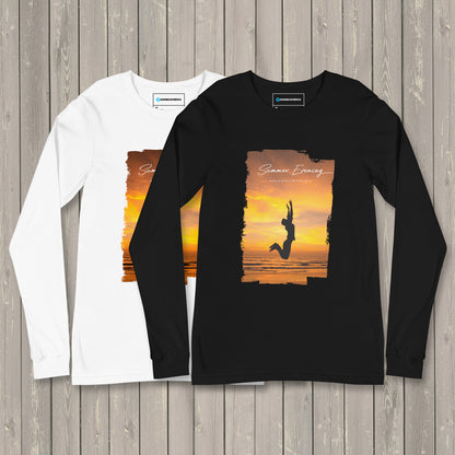 Long Sleeve T-shirt "Summer Evening"