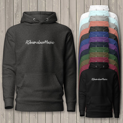 Premium Hoodie "AShamaluevMusic" (Embroidery)