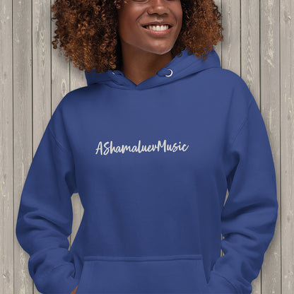 Premium Hoodie "AShamaluevMusic" (Embroidery)