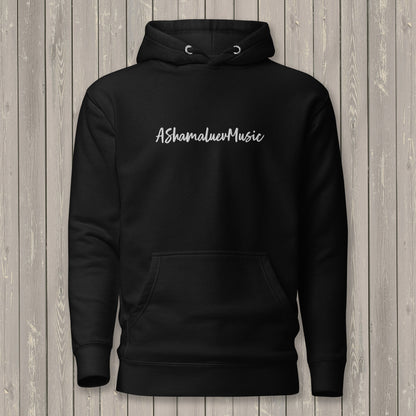 Premium Hoodie "AShamaluevMusic" (Embroidery)