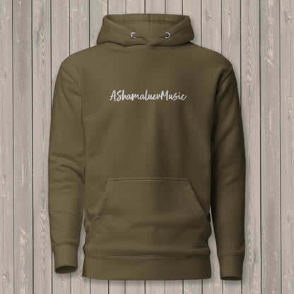 Premium Hoodie "AShamaluevMusic" (Embroidery)