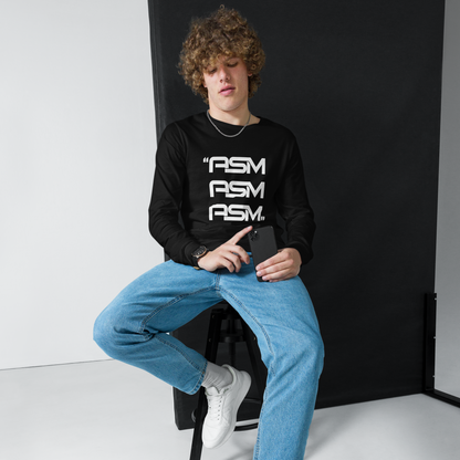 Long Sleeve T-shirt Logo AShamaluevMusic Black Men